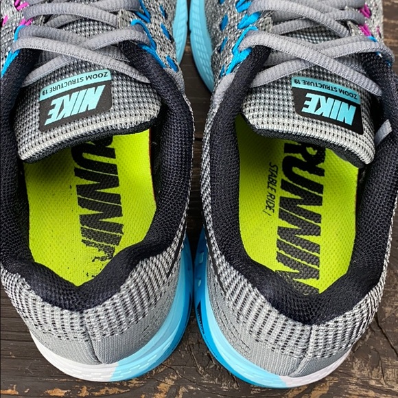 Nike Zoom Structure 19 Size 10 - Picture 7 of 8